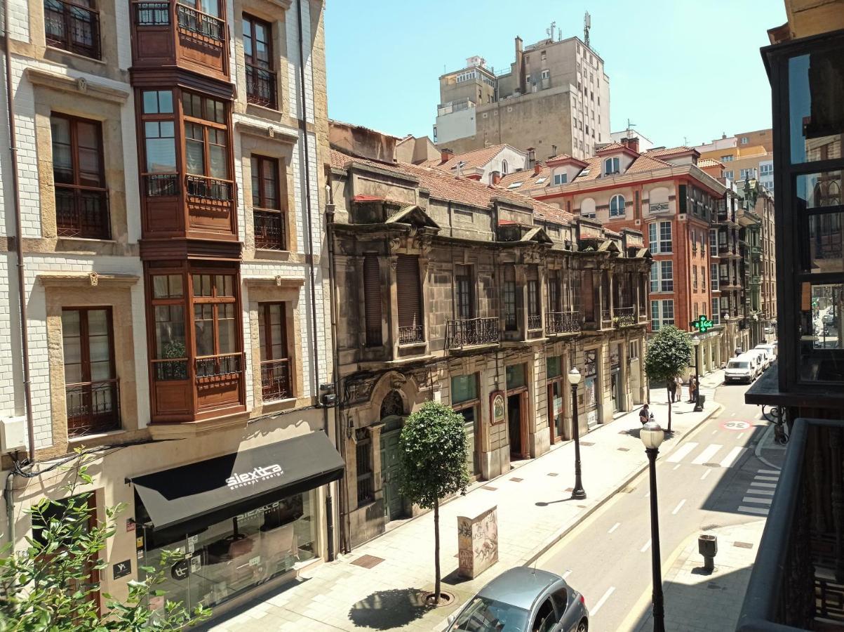 Hospedaje Don Pelayo Gijón Exterior foto